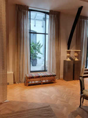 Door Benedettti Interieur
gecreëerde salons in het Hôtel de la Poste in Tour & Taxis